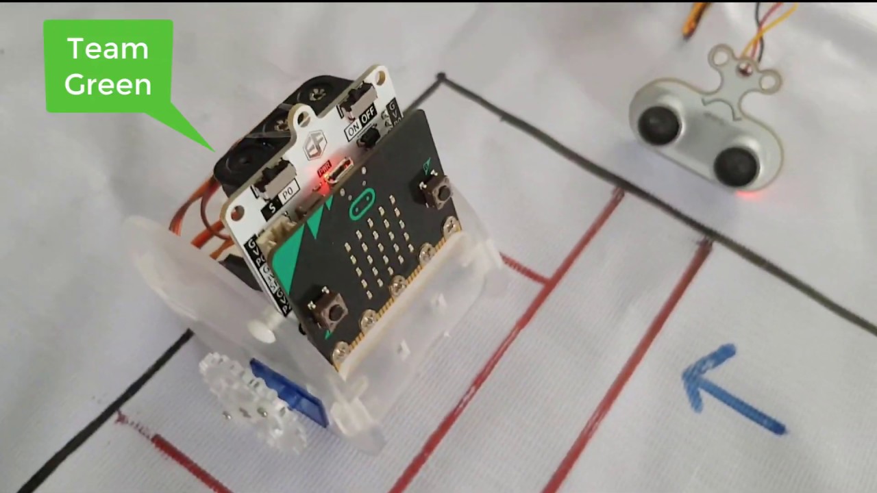Micro:bit Racing car with ring:bit cars
