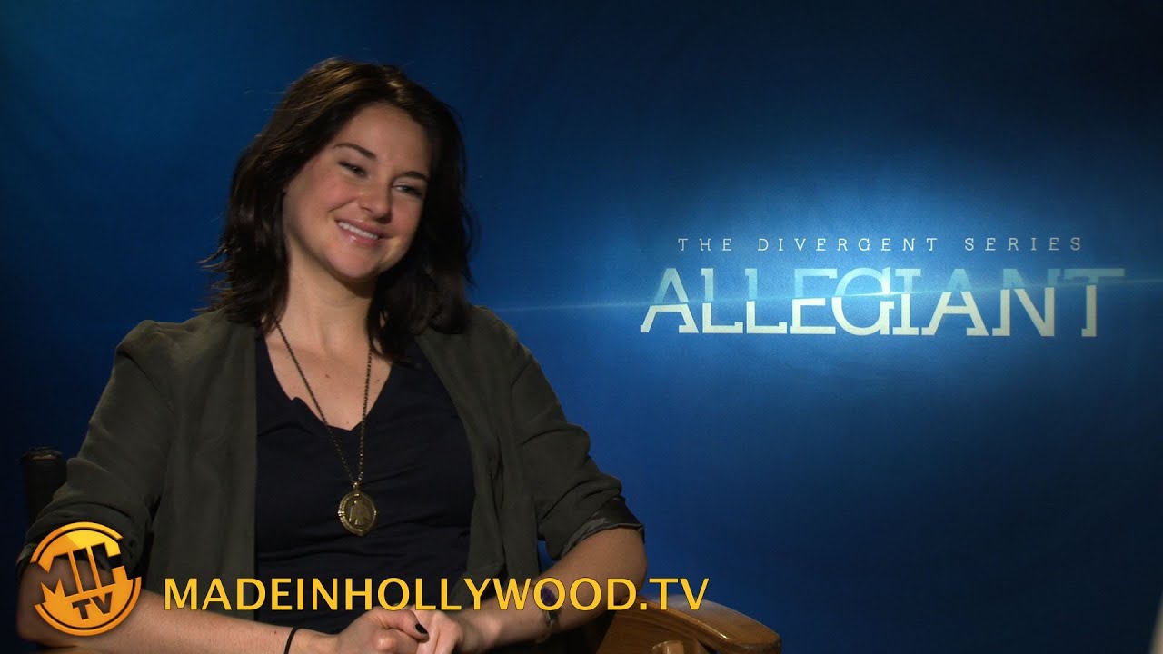Shailene Woodley Interview for The Divergent Series: Allegiant