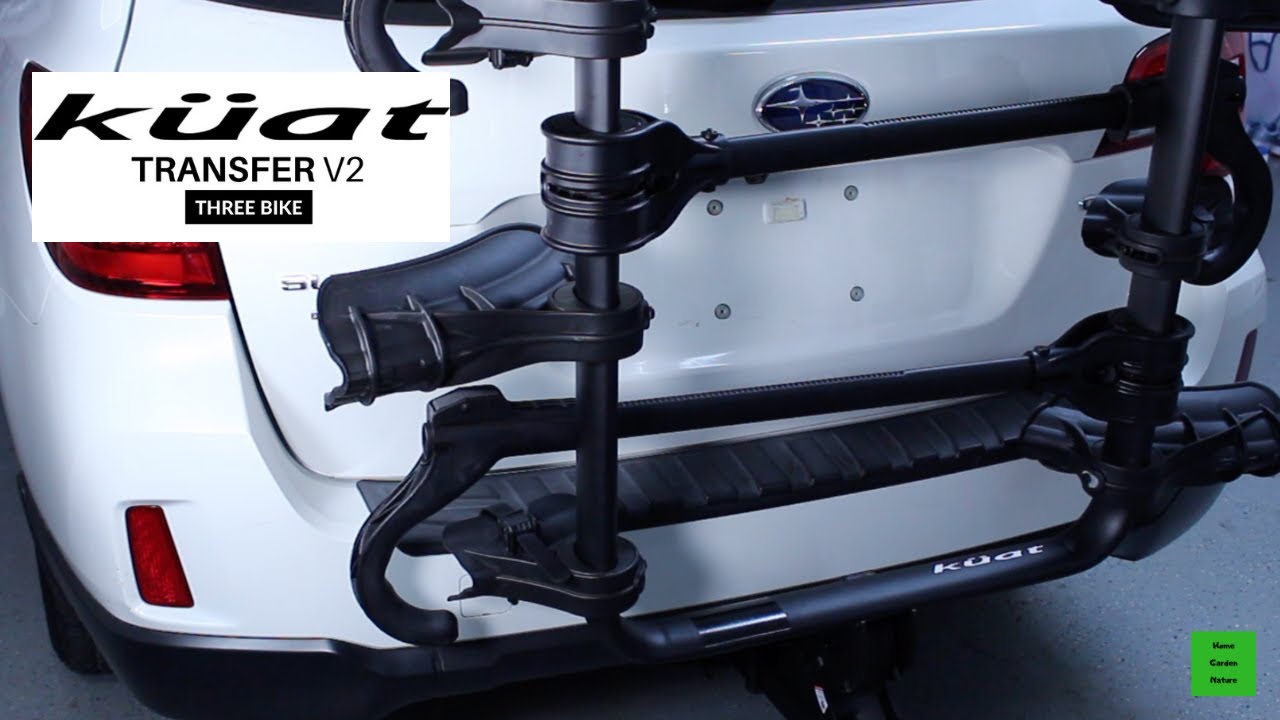 kuat racks | KUAT TRANSFER V2 3 BIKE HITCH RACK | Unboxing, Assembly, & Installation