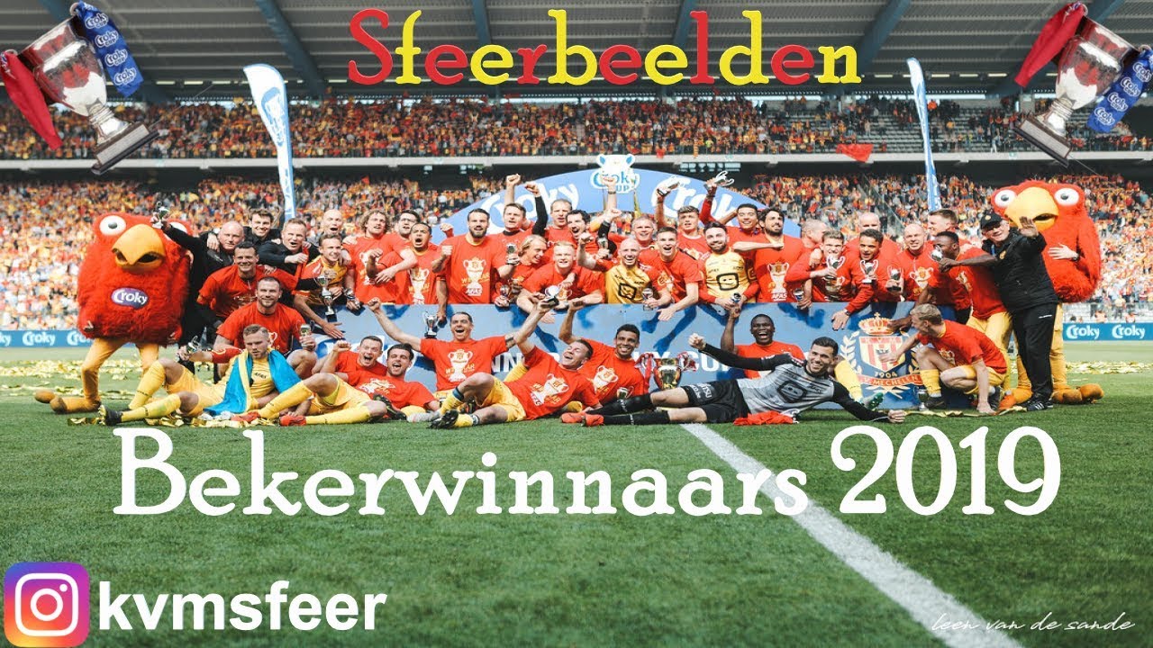 Deel 1/2 - Sfeerbeelden Bekerfinale Crocky Cup 2019 - KAA Gent 1-2 Y.R. KV Mechelen - Voor De Match