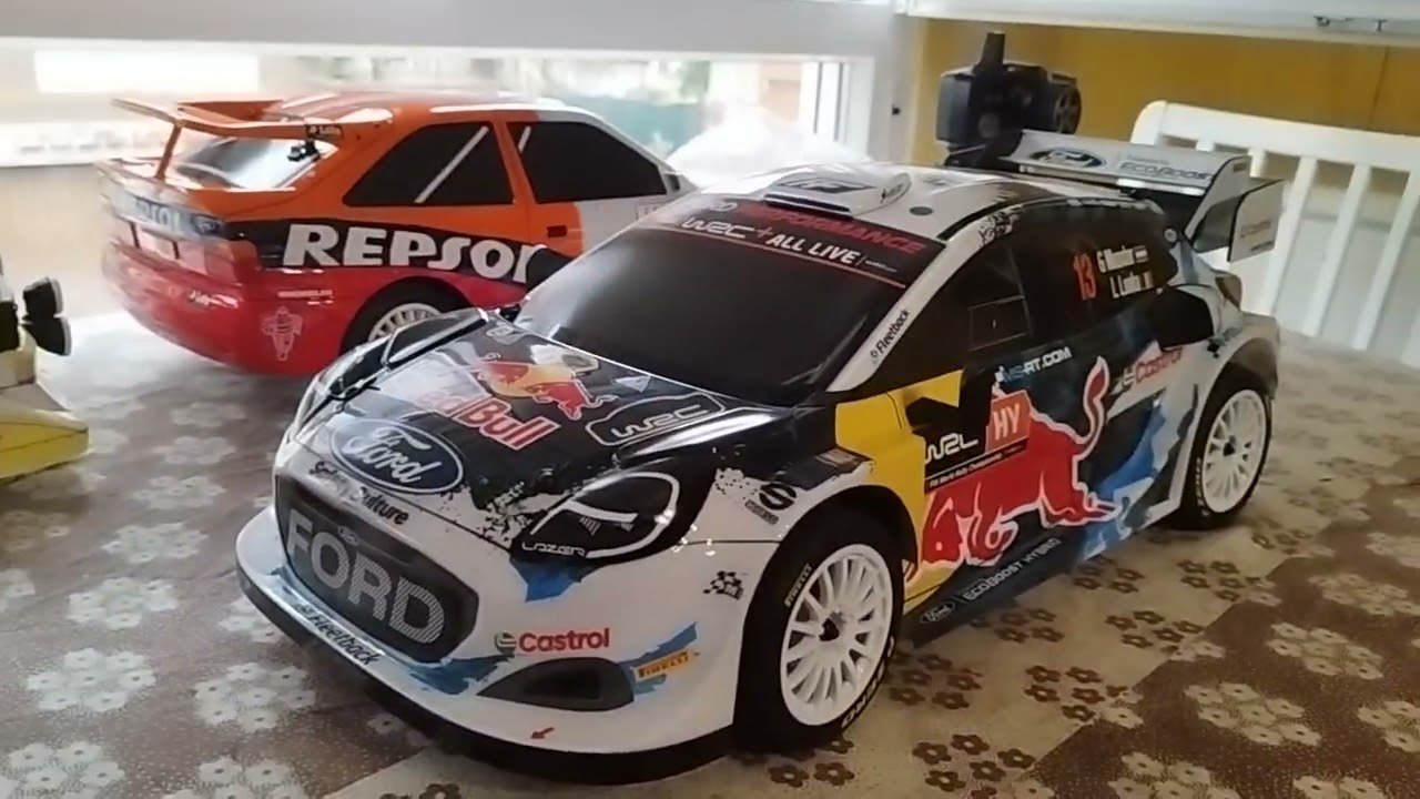 Cen Racing 2024 M Sport Ford Puma Rally WRC RC 1/8 umboxing Español.