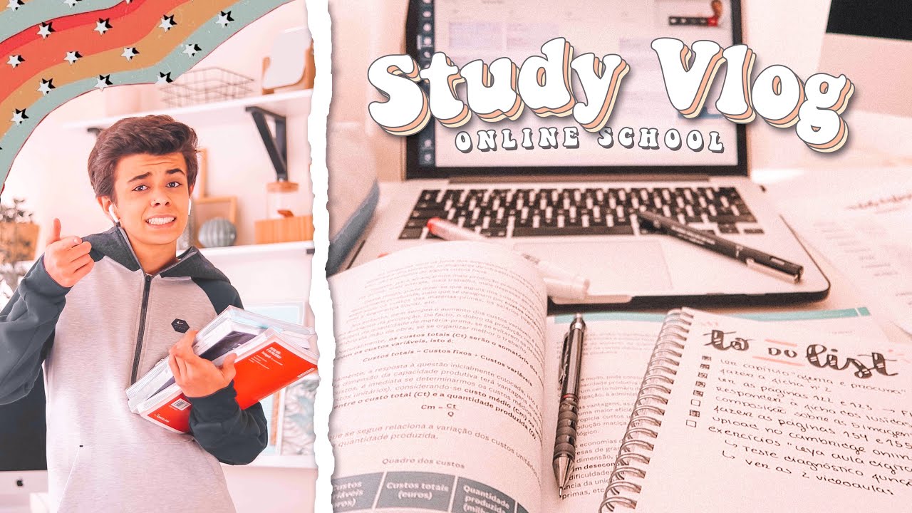 STUDY VLOG #6 T2 // AS AULAS ONLINE COMEÇARAM! | TiagoJLeitão