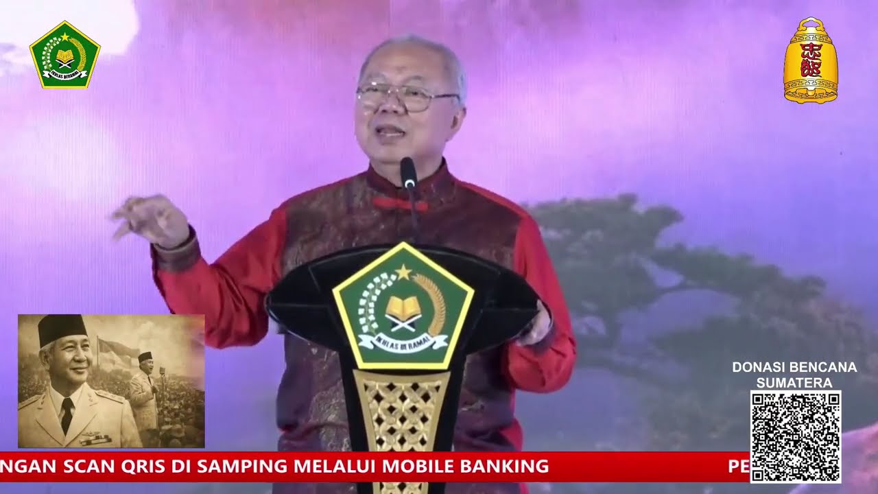 Sambutan Ketua Umum Matakin Xs. Budi Santoso Tanuwibowo pada Imlek 2577 Kongzili