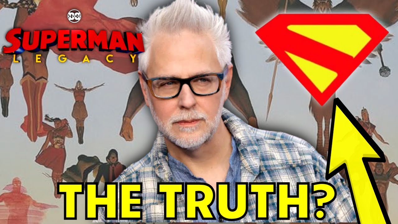 The TRUTH About the New Superman Legacy Logo! Kingdom Come and James Gunn's Vison!