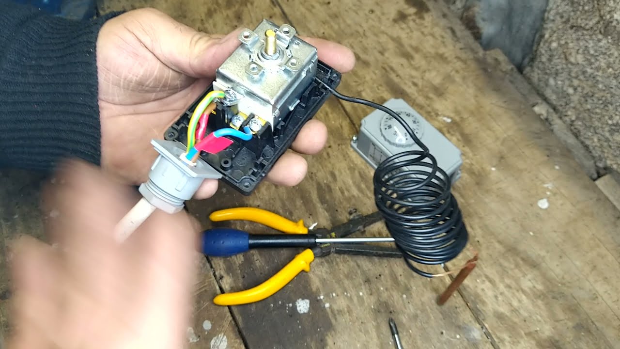 Ligar um termostato de aquecimento