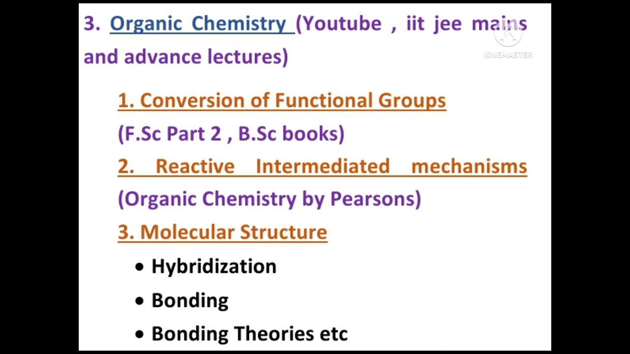 PIEAS MS Chemistry Fellowship Syllabus and Preparation Guideline along with Prefered Books