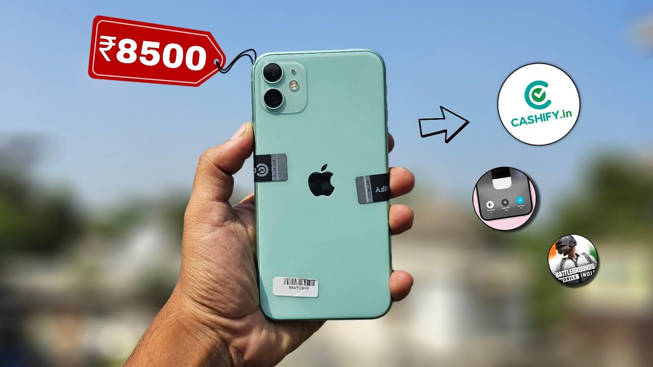 iPhone 11 in just ₹8500🔥From Super sale 》@Cashify 🤯