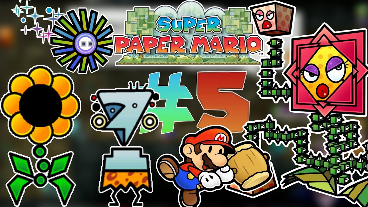Von Entführungen, Gehirnwäschen und Missverständnissen! Let's Play Super Paper Mario BLIND Live #5.