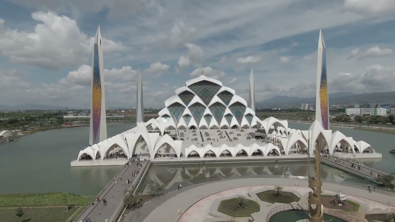 Masjid Al Jabbar Drone Footage #djifpv #01-01-2025