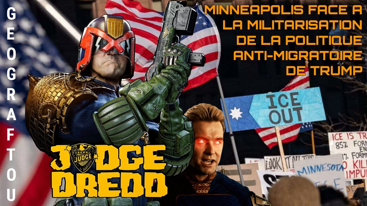 MINNEAPOLIS, LABO FAÇON JUDGE DREDD DE LA MILITARISATION DE LA POLITIQUE ANTI-MIGRATOIRE DE TRUMP