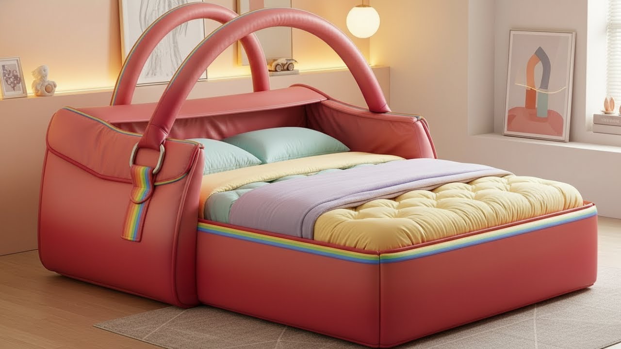 Which Bed Would You Choose in a Dream House 🏡🛌 Oddly Satisfying AI ASMR