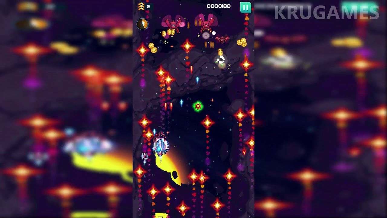 Galaxiga - Classic 80s Arcade Space Shooter Android Gameplay