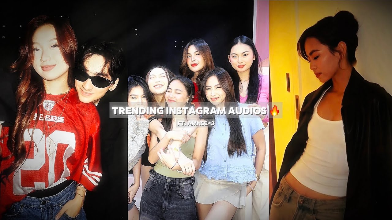 TRENDING INSTAGRAM AUDIOS 🔥🎧 (+TIMESTAMPS) FT. AMNSE~ ✨