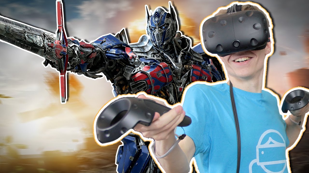 TRANSFORMERS SIMULATOR IN VIRTUAL REALITY! | VRobot VR (HTC Vive Gameplay)