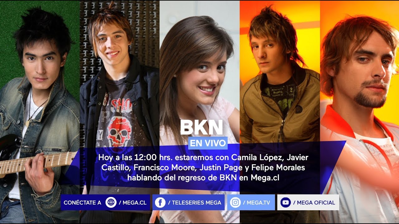 #BKN / Hoy estaremos en vivo con los integrantes de BKN!!