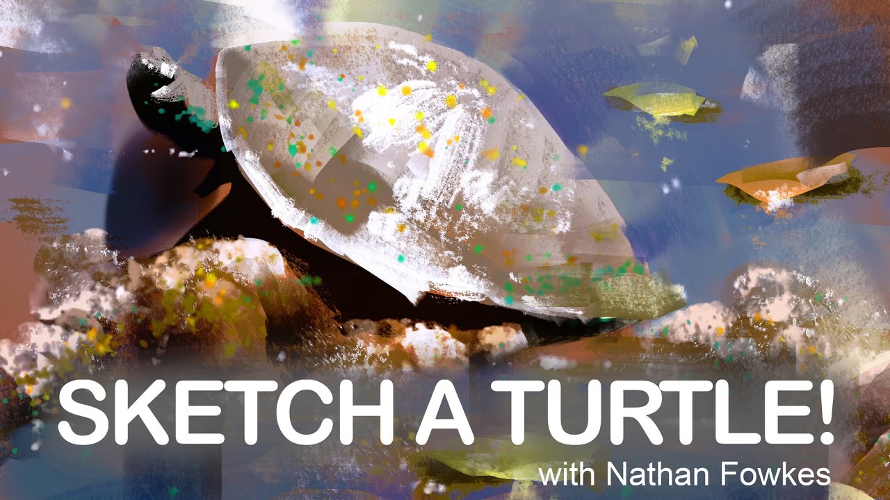 Sketch a Turtle! Digital Sketching Techniques.