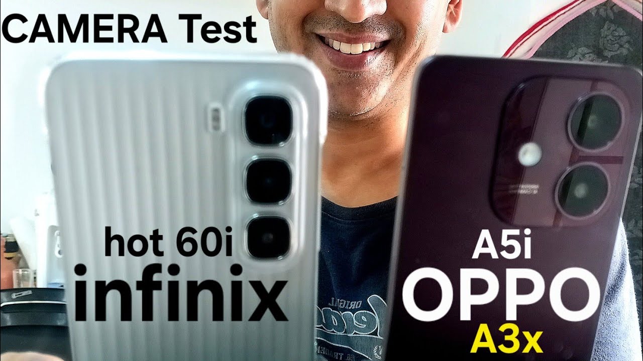 Infinix hot 60i vs OPPO A5I Camera Test 