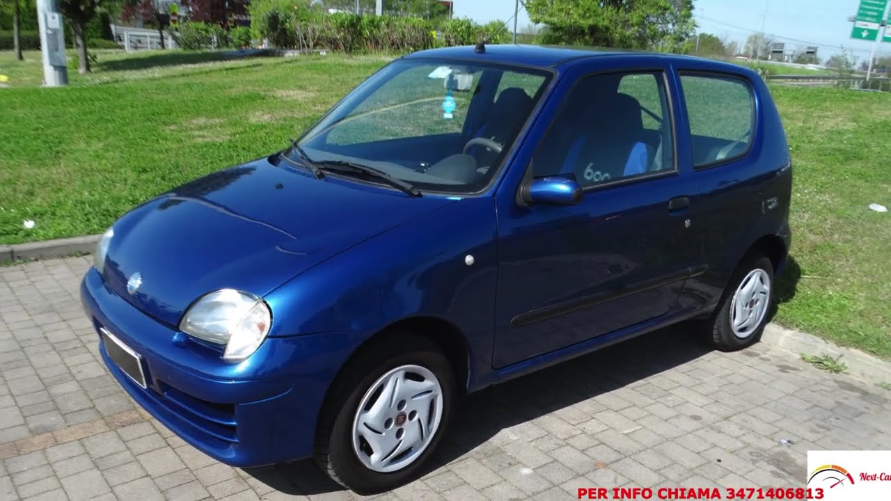 FIAT Seicento 1.1i cat SX UNICOPROPRIETARIO CLIMA SERVOSTERZO - 05/2001