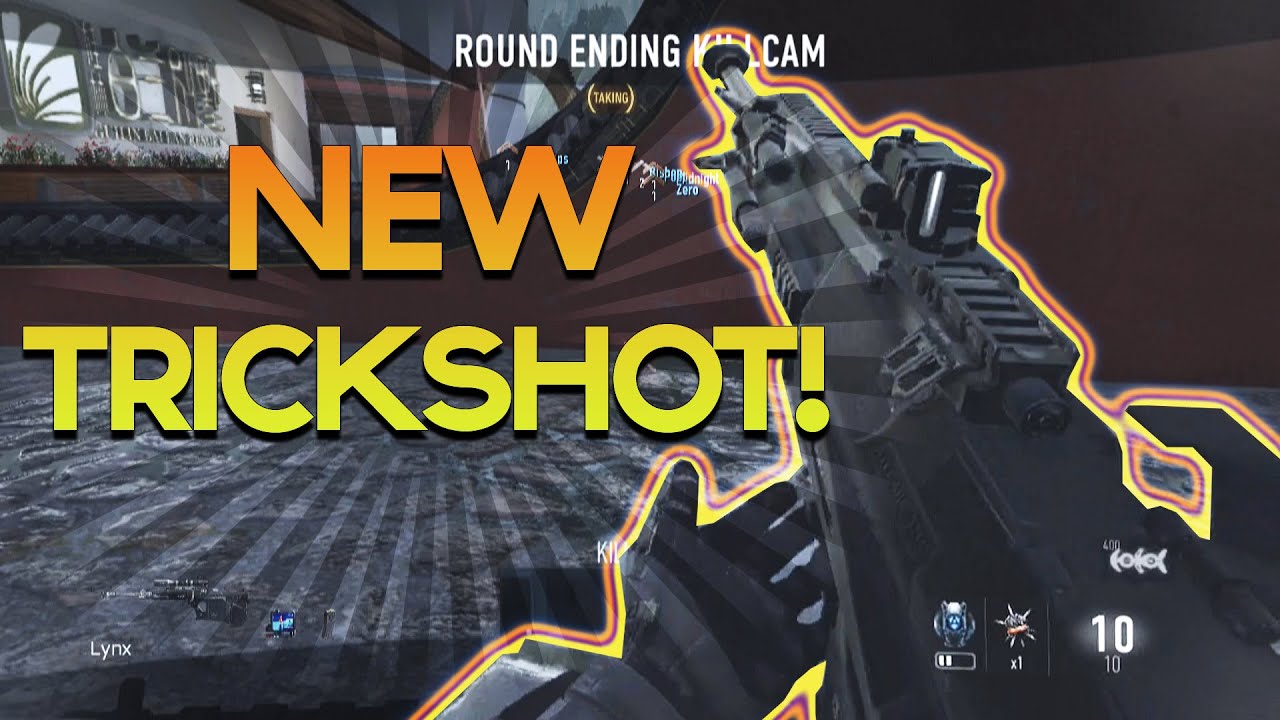 EXO Shield Trickshotting? NEW Advanced Warfare Trickshot! (COD AW Trickshot Tutorial)