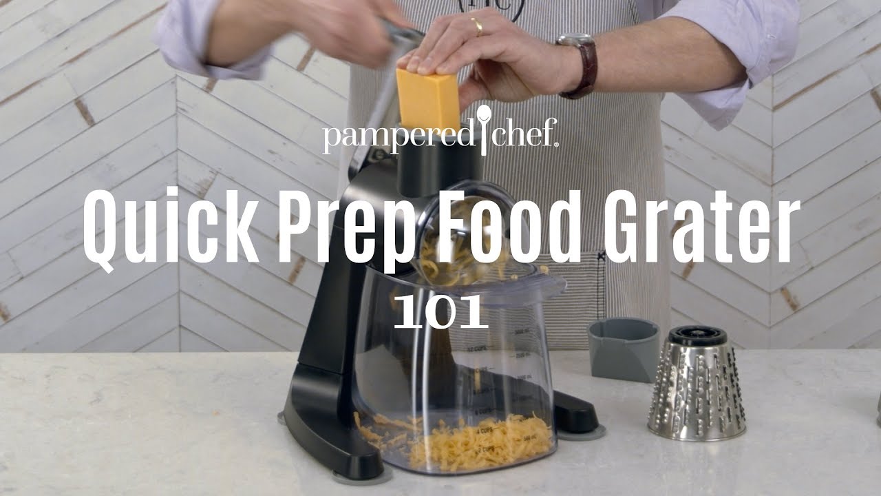 Quick Prep Food Grater 101 | Pampered Chef