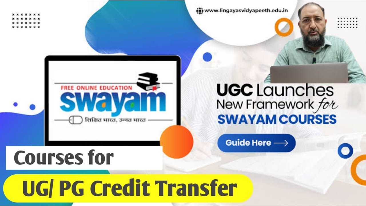Credit transfer of SWAYAM Courses