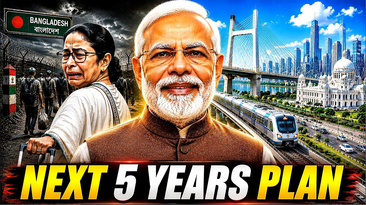Modi MASTERPLAN to Transform West Bengal in 5 YEARS