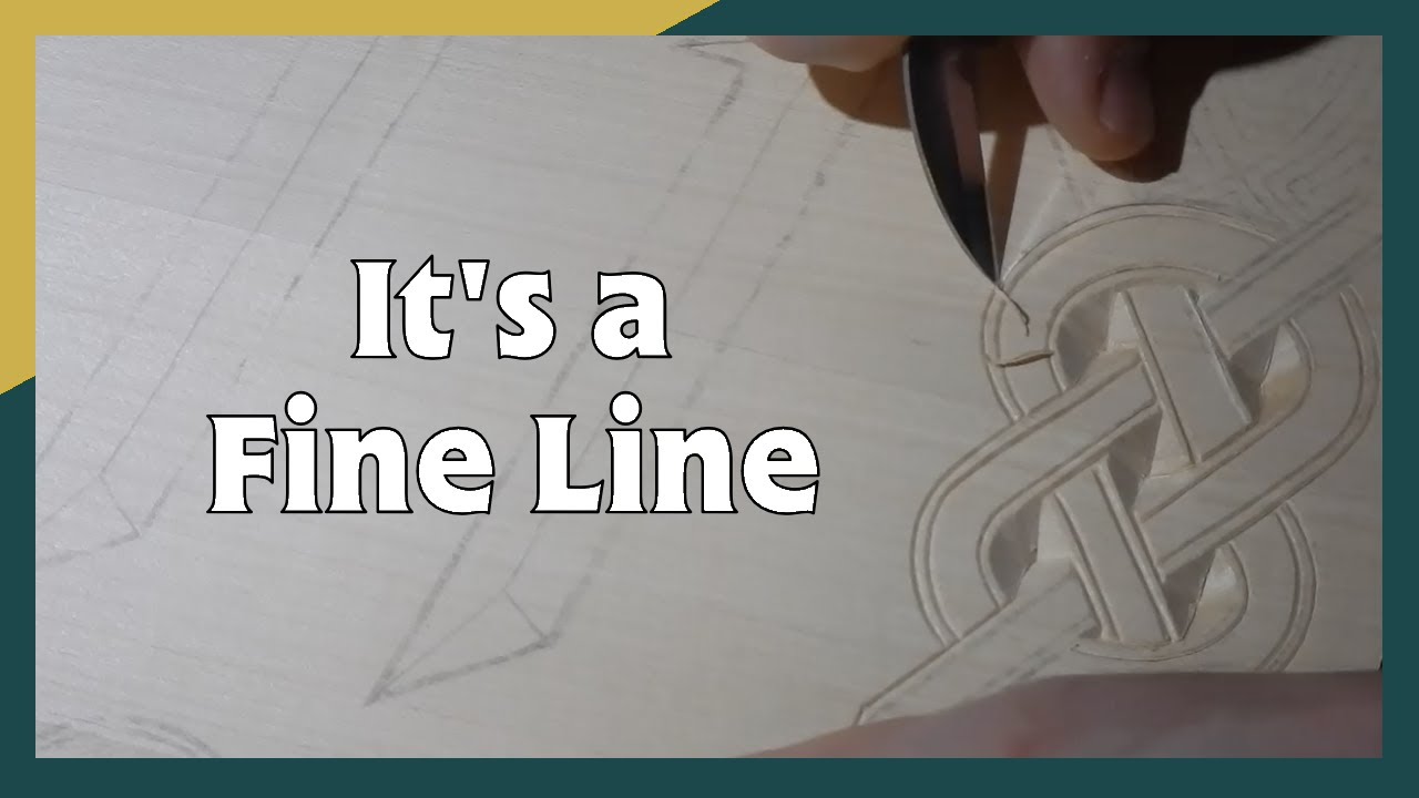 CARVE+SHARE: Address Sign with Celtic Knots Pt. 1