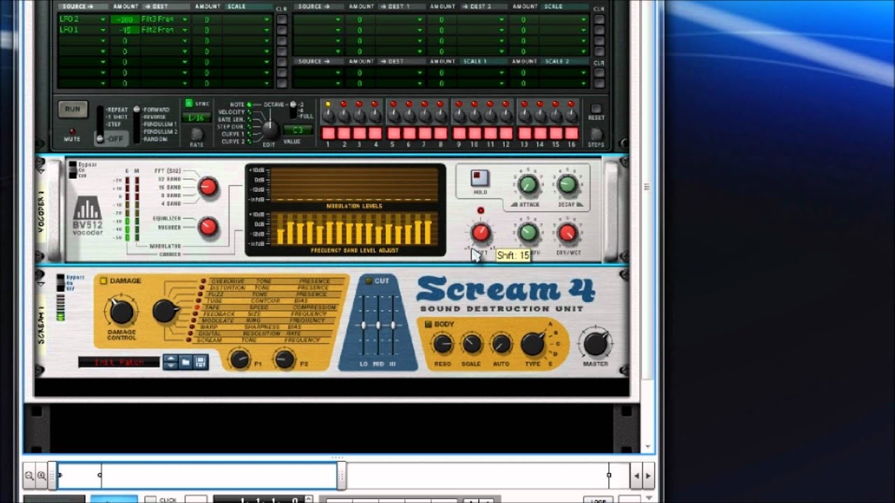 Reason 4&5 DNB Reese Bass Tutorial 2 [HD]