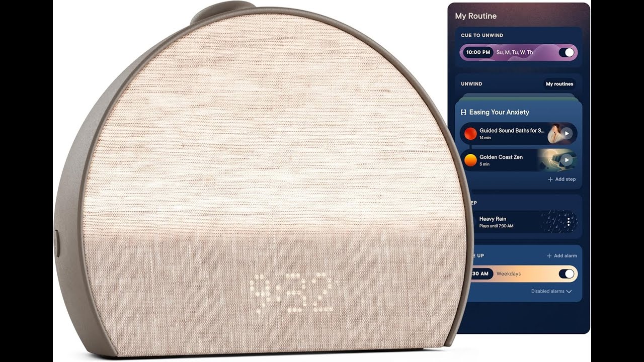 Hatch Restore 3 Sunrise Alarm: Smart Light, Sound Machine, White Noise Sleep Aid