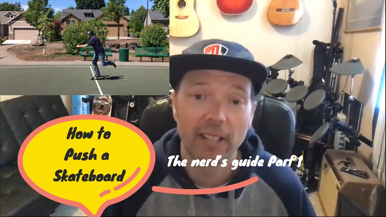 USSEA Nerdy Skateboard Breakdowns: Ep 3 How to push a skateboard a nerds guide Part 1