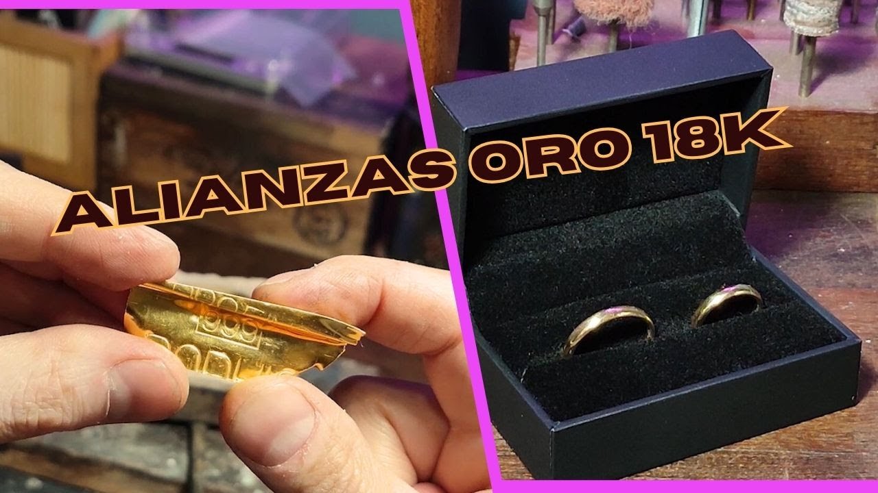 Alianzas de Oro 18kilates - Joyería Artesanal