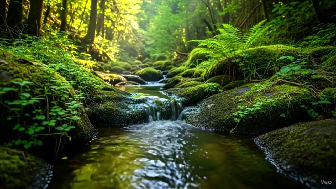 Relaxing, relaxing. Calm. The sound of warm water. Helps you fall asleep.