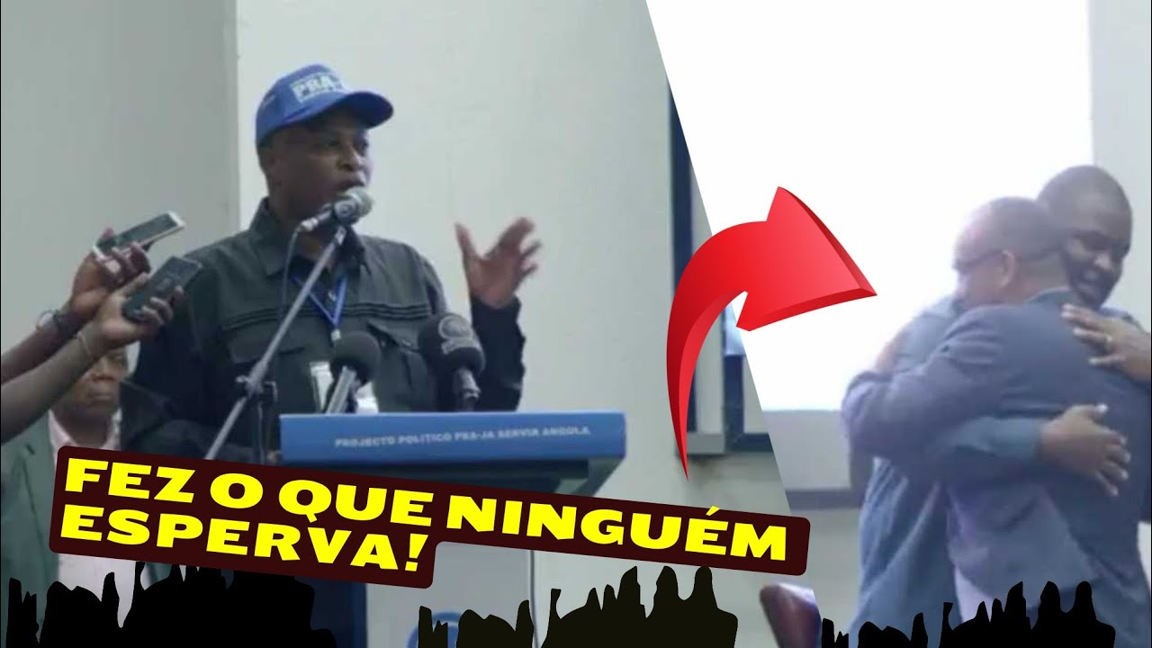 Abel Chivukuvuku no encerramento da 1° reunião da Comissão Directiva Provisória do PRA-JA