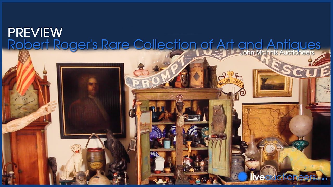 Robert Roger's Rare Collection of Art and Antiques Up for Auction Jan 2-3