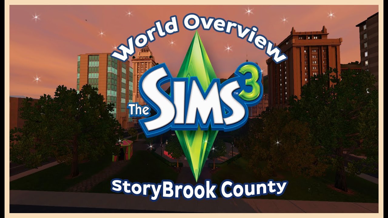 The Sims 3 : Storybrook County World First Impressions + Overview (FREE WORLD)