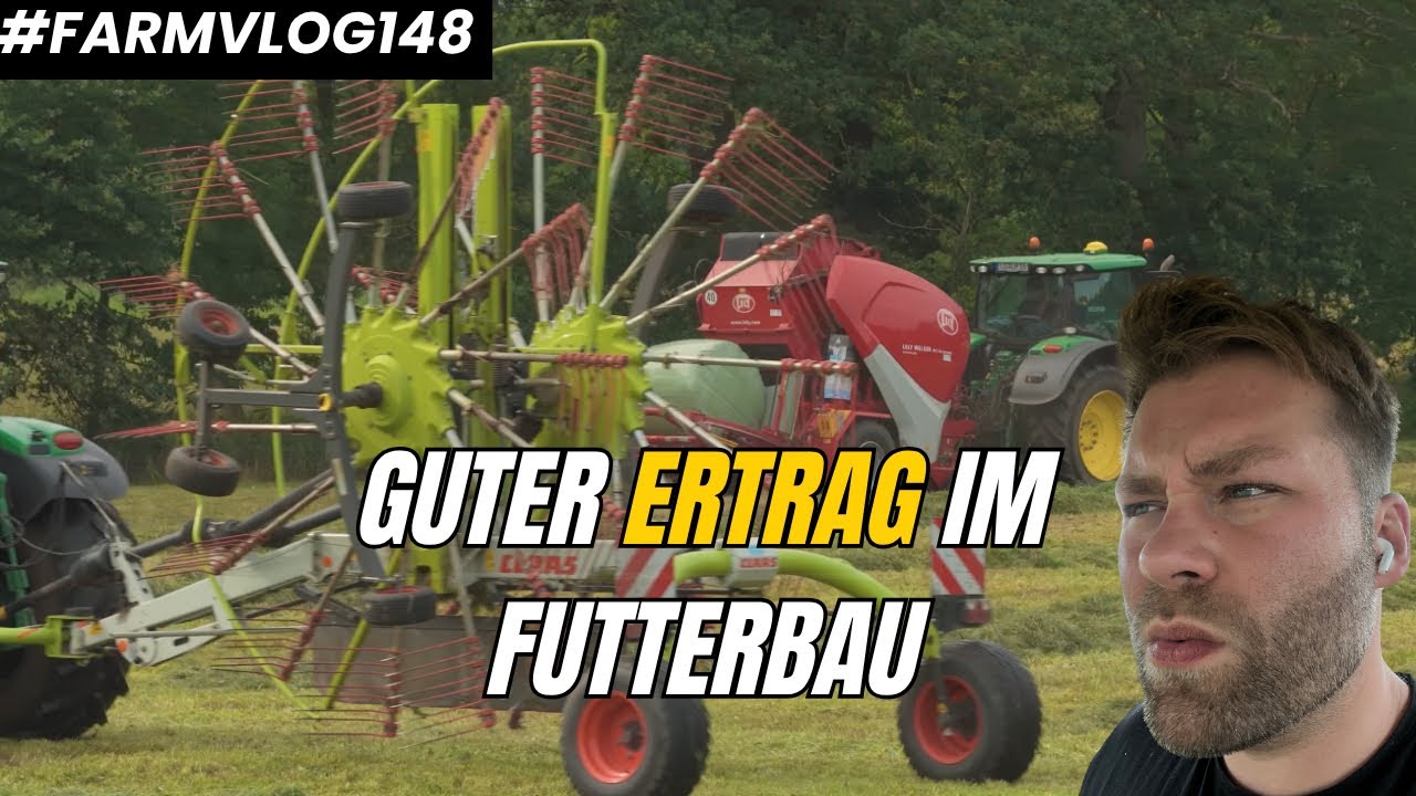 Der Regen hatte nicht nur Nachteile..Siloernte in Wickelballen FARMVLOG #148
