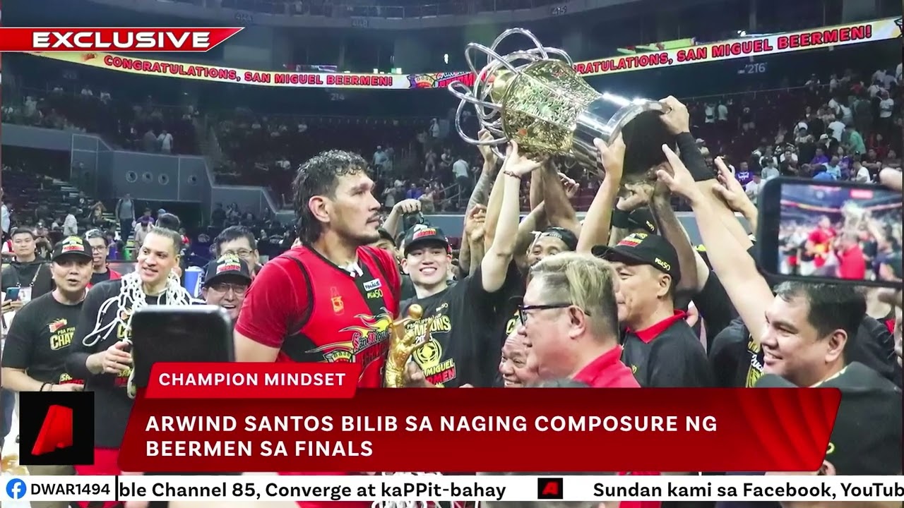 Arwind Santos buo ang tiwala sa panalo ng San Miguel Beermen | SPORTS NOW