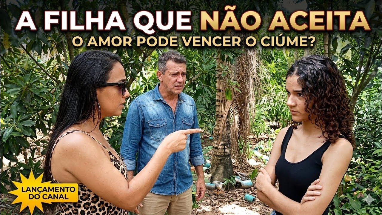 O ciúmes filha não aceita  relacionamento novo de seu pai, veja parte (1)