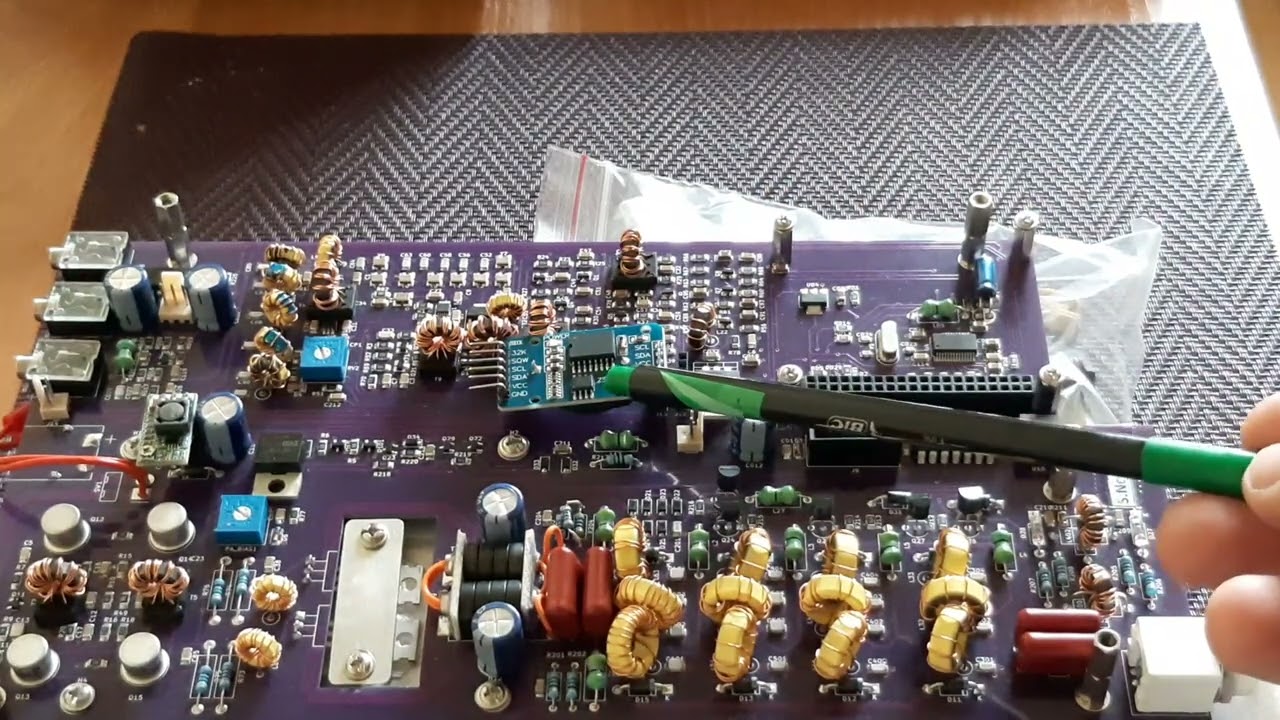 Transceiver sBitx v2 początek