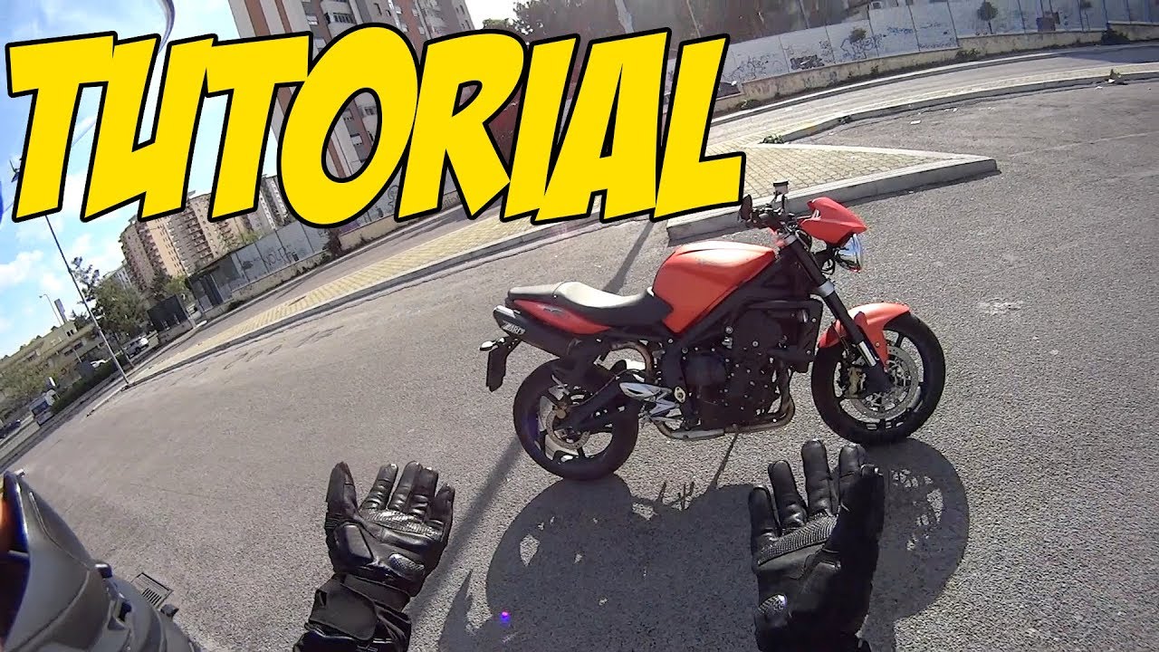 COME SI GUIDA UNA MOTO A MARCE