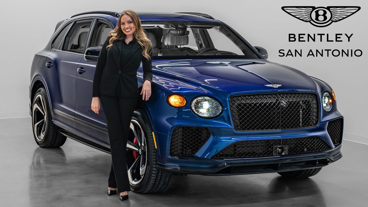 2025 Bentley Bentayga S Sound, Interior, and Exterior - Light Sapphire