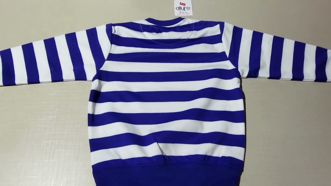 Kids Fleece Sweatshirt Stripes | Allurepremium | Baby/children garment store