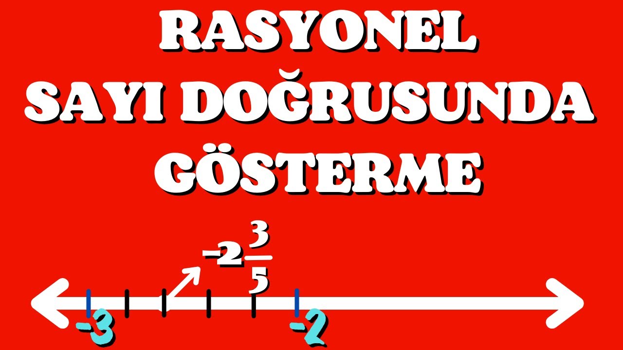 Rasyonel sayıları sayı doğrusunda gösterme
