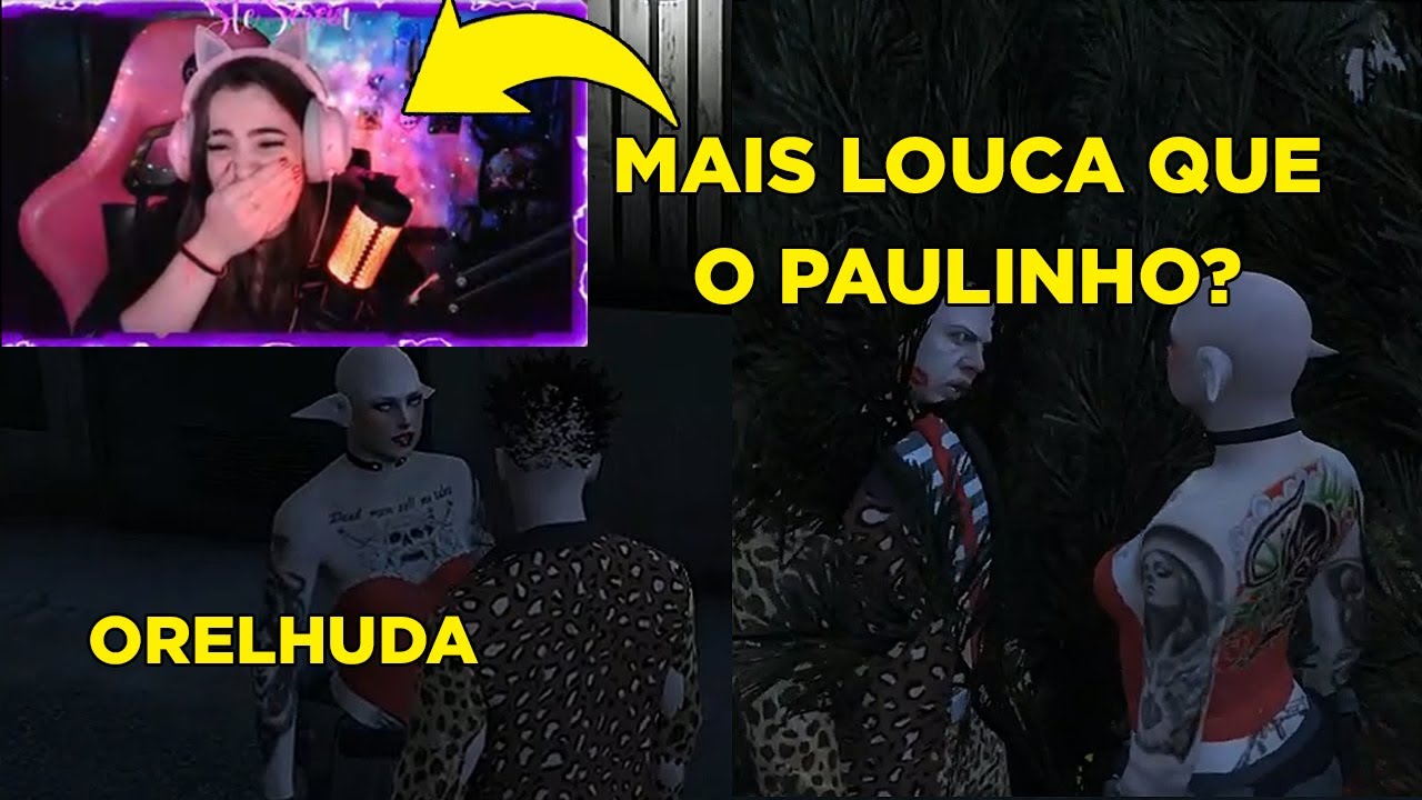 🔥O CASAL MAIS LOUCO DO CIDADE ALTA! PAULINHO O LOKO ARRUMA NAMORADA ORELHUDA! MODDER X STESEREIA
