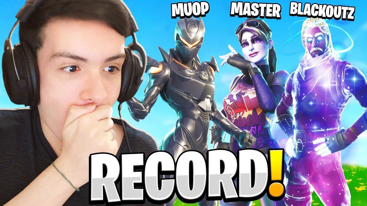 SEPARAMOS O SQUAD E BATEMOS RECORDE? FT. MUOP E MASTER l FORTNITE