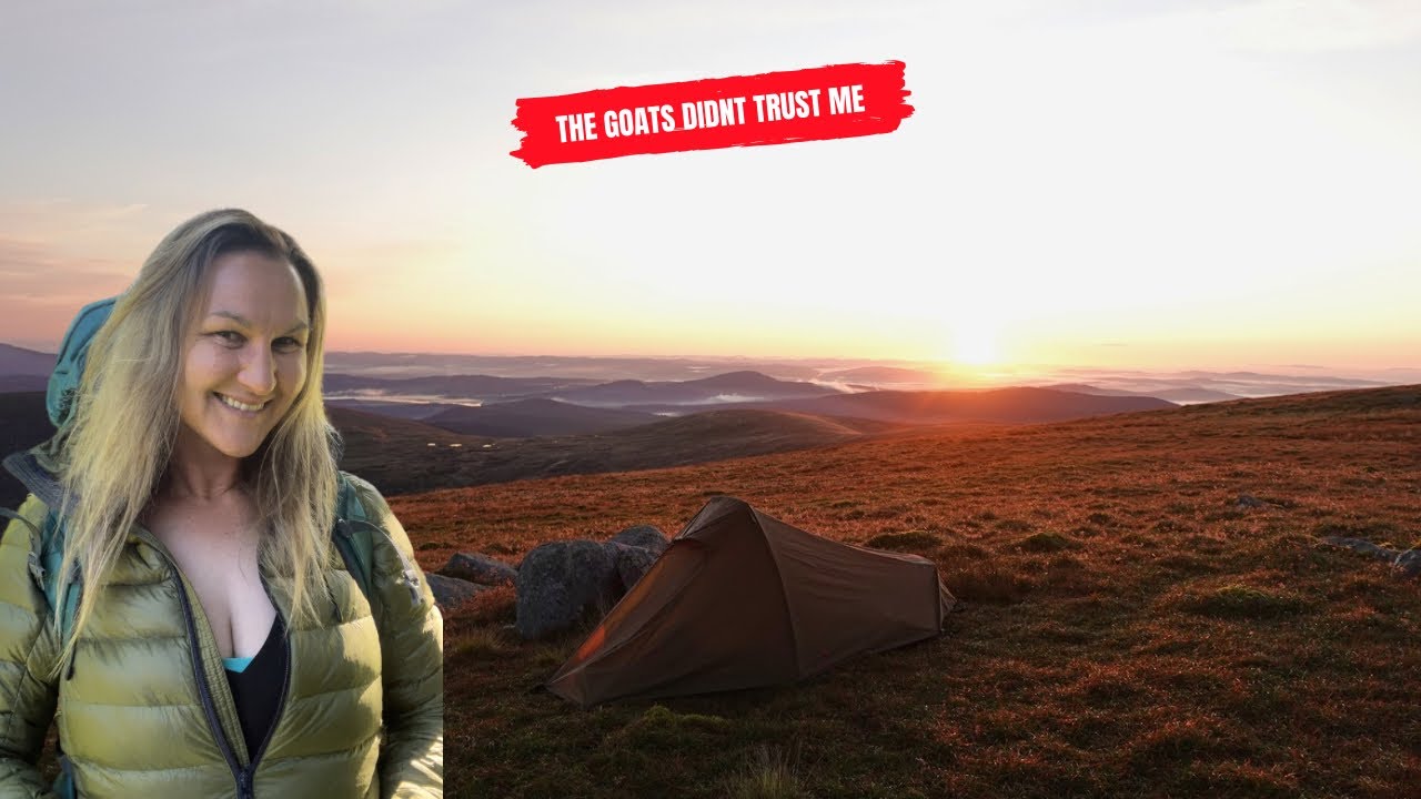 Solo mountain wild camping - mountain has a dark history