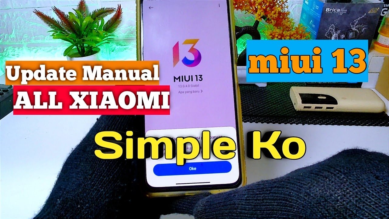 CARA UPDATE MANUAL MIUI 13 ALL XIAOMI
