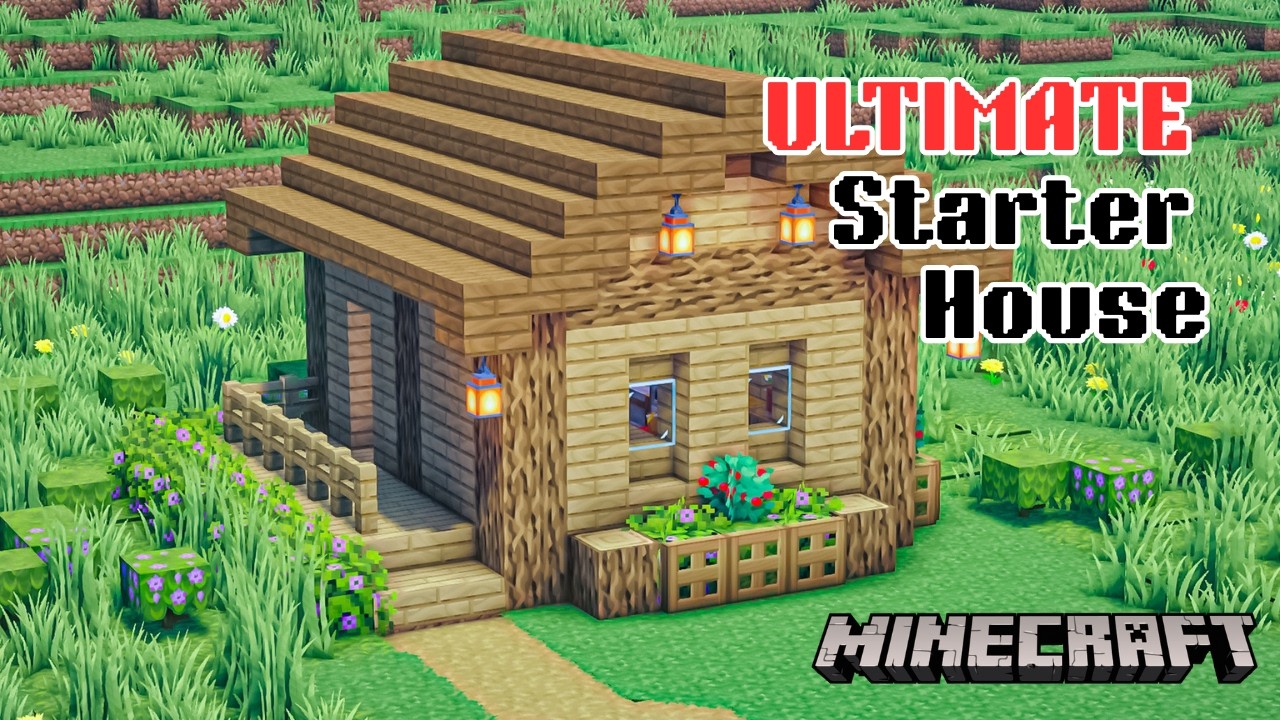 Ultimate Starter House in Minecraft – Easy & Beautiful