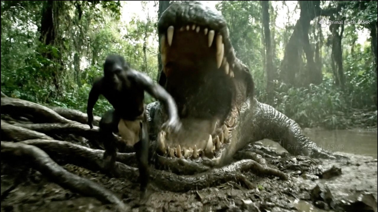 Life 2.8M Years Ago: Part 2 | Australopithecus Cave vs. Giant Crocodiles