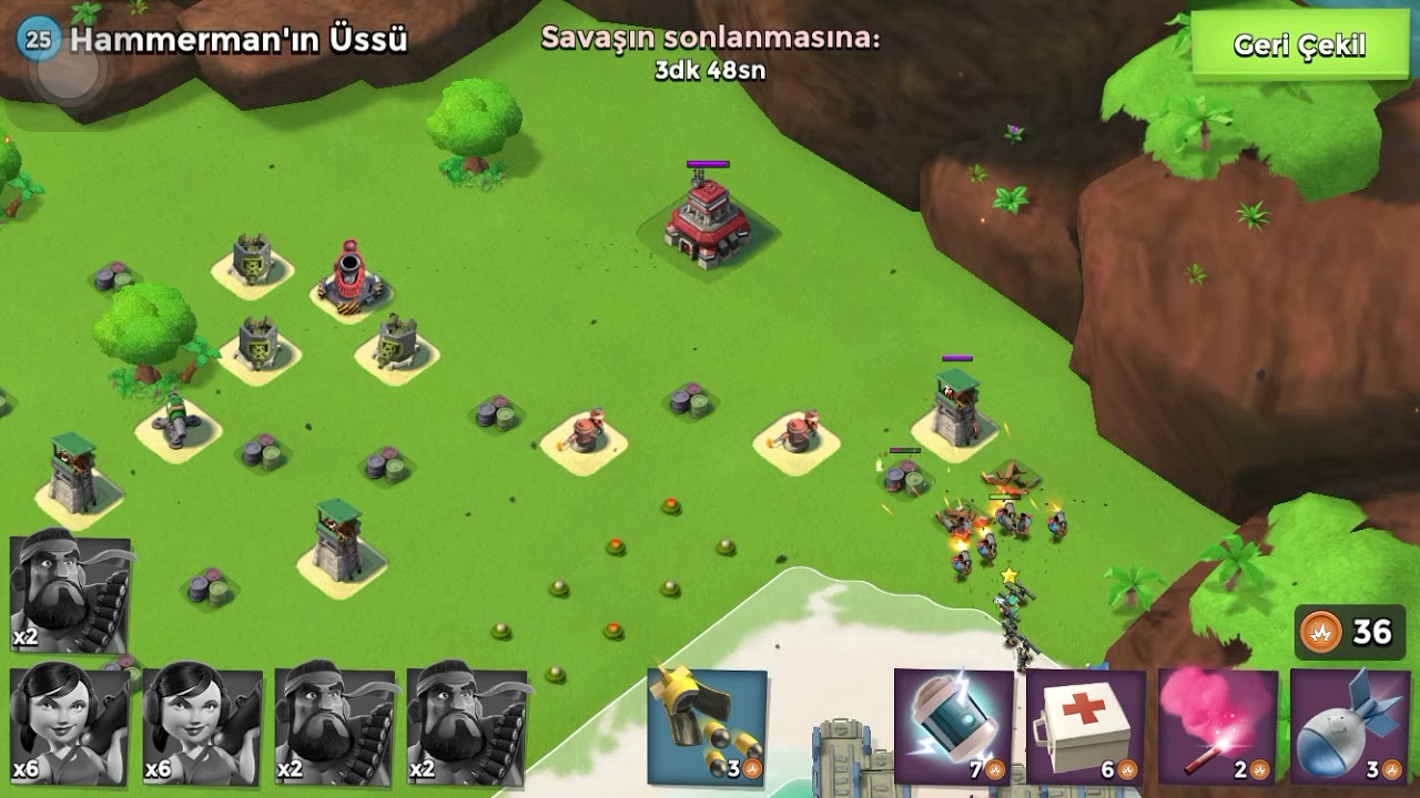 Boom Beach-Hammerman 25 Nasıl Alınır